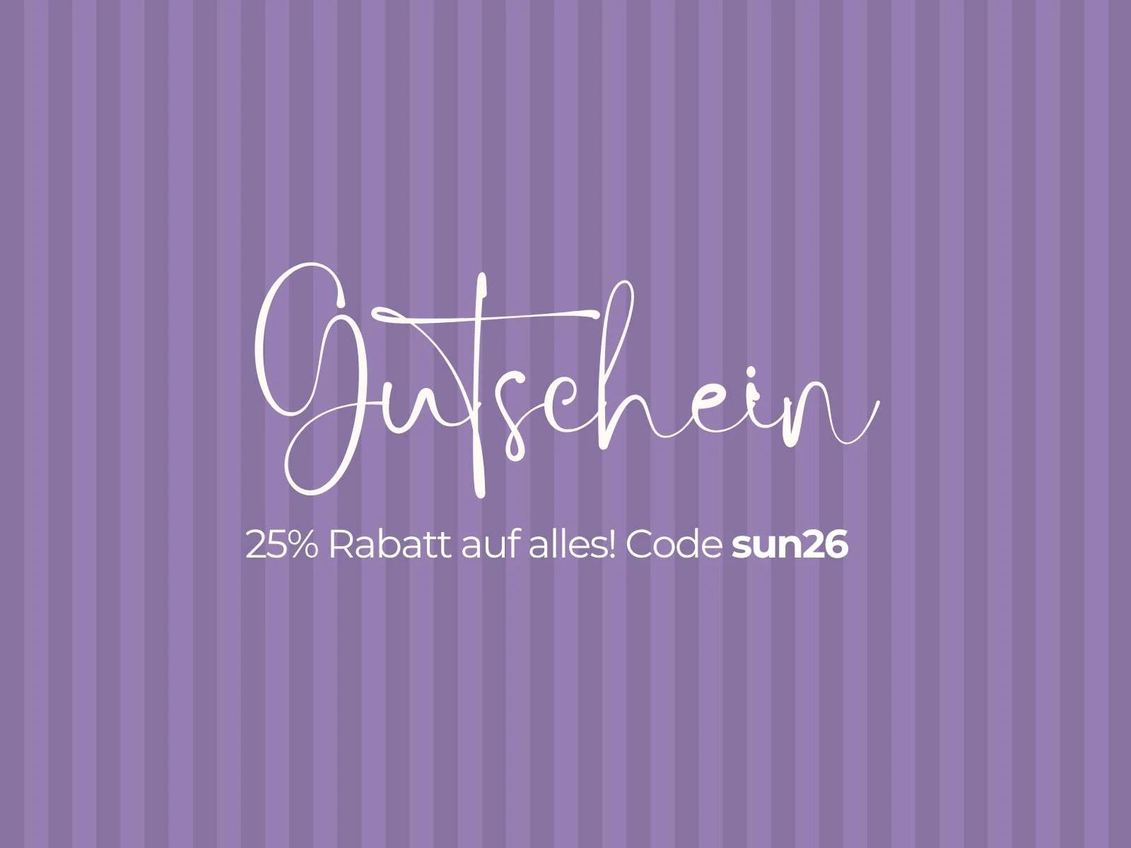 anuura Gutschein – 25 % Rabatt auf alles mit dem Code sun26